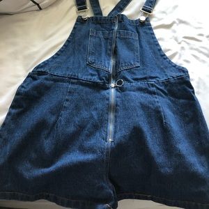princess polly denim overalls